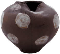 House Doctor Vase Expo 19 cm brun/off-white