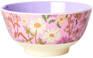 Rice melaminskål medium Daisy dearest