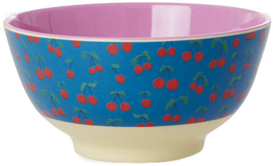 Rice melaminskål medium Kirsebær