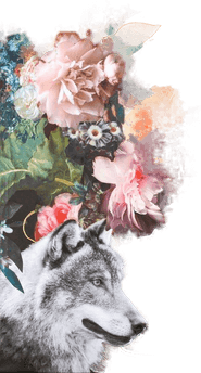 Malerifabrikken Poster Wild Couture 2 Brun