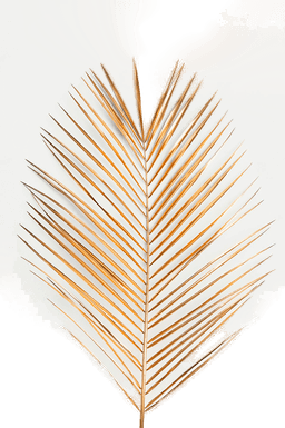 Malerifabrikken Poster Palm Leaf Gold