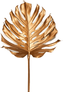 Malerifabrikken Poster Monstrea Gold Leaf