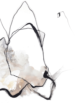 Malerifabrikken Poster Line dance 1 Hvit