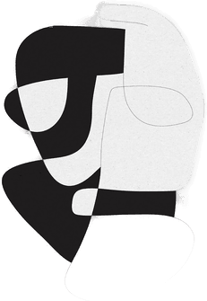 Malerifabrikken Poster Graphical 3 Hvit