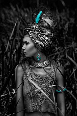 Malerifabrikken Poster In the bush blue