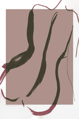 Malerifabrikken Poster Sketch no 3 Brun