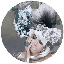 Malerifabrikken Bilde Silver Couture 1 Grå