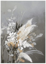 Malerifabrikken Poster Light Leaves 2 Grå