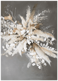 Malerifabrikken Poster Light Leaves Grå