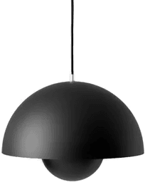 &Tradition Flowerpot VP7 Matt Black