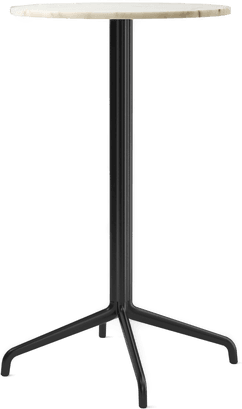 Audo Copenhagen Harbour Column Bar Table Ø60 cm