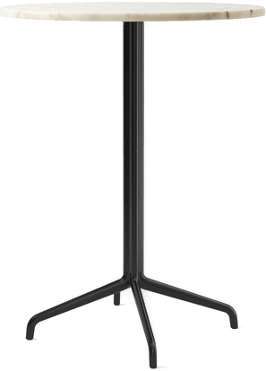 Audo Copenhagen Harbour Column Bar Table Ø80 cm