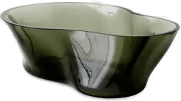 Audo Copenhagen Aer skål 22x28 cm Smoke