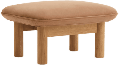 Audo Copenhagen Brasilia Ottoman Camel