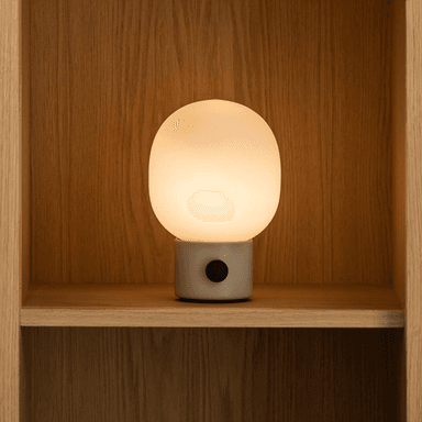 Audo Copenhagen JWDA bordlampe, alabast