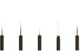 Audo Tubulaire Rail hengelampe, 5 lyskilder