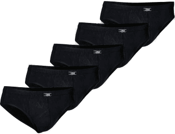 JBS 5P Organic Cotton Mini Slip Brief Svart Small