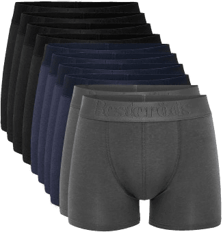 Resteröds Bamboo Boxer Brief Grå/Blå