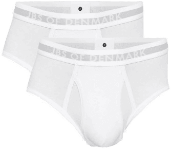JBS of Denmark 2P Men Briefs Hvit XX-Large
