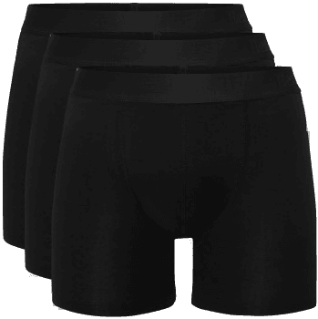 Resteröds Bamboo Boxer Long leg Svart