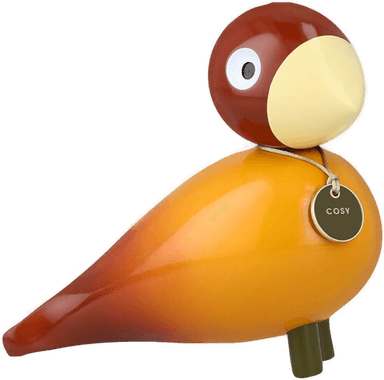 Kay Bojesen Denmark Story Bird sangfugl 15,5 cm oransje