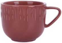 Aida Confetti kaffekopp 20 cl bordeaux