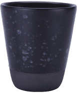 Aida Krus 25 cl sort med prikker