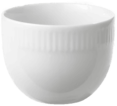 Aida Relief sukkerskål Hvit