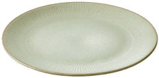 Aida Relief tallerken 27 cm Grønn