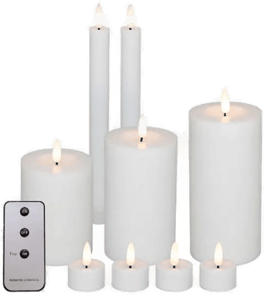 Cozzy Led Lys 10 Deler Sett