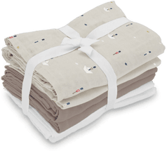 Vanilla Copenhagen Muslins 6-pakning - Cozy Grey