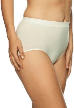 Lady Avenue Truser Bamboo Midi Brief Benhvit