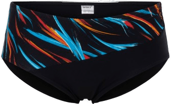 Wiki Korfu Swim Midi Brief Blå/Oransje