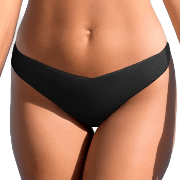 Wiki Low Cut Rio String Svart