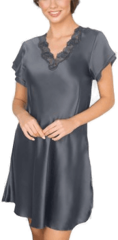 Lady Avenue Pure Silk Nightgown