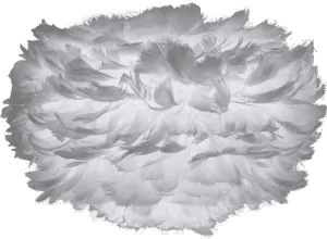 Umage Eos Mini lampe lysgrå Ø 35 cm