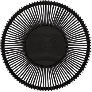 Umage Clava up vegglampe svart tre