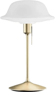 Umage Butler bordlampe Hvit-Børstet messing