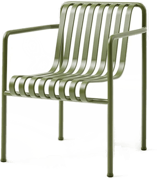 HAY Palissade Dining Armchair Olive