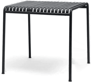 Hay Palissade Table 82,5x90 cm Anthracite