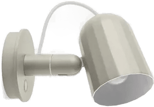 Hay Noc Wall Button vegglampe, hvit