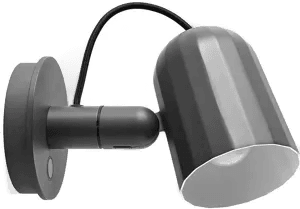 Hay Noc Wall Button vegglampe, mørkegrå