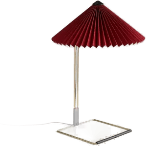 Hay Matin bordlampe, oxide rød