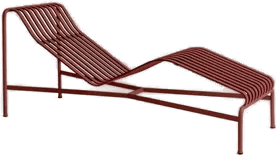 Hay Palissade sjeselong Iron red