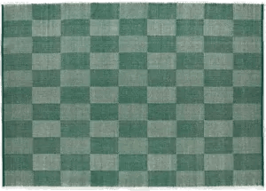 HAY Check Teppe 170 x 240 cm Green