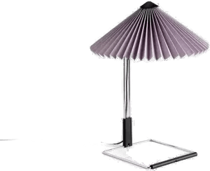 Hay Matin Table Lamp Mirror base 300, Lavender