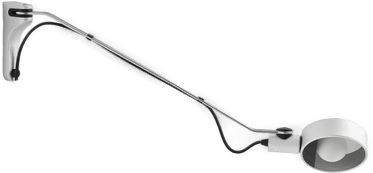 HAY Cupola vegglampe Klar anodised