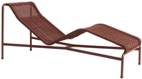 Hay Palissade Cord sjeselong Iron red