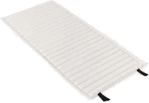 Hay Palissade Chair Low Quilted setepute Cream white