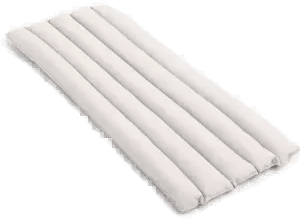 Hay Palissade Chair Soft Quilted setepute Cream white